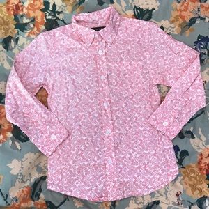 NWOT Boys French cotton shirt